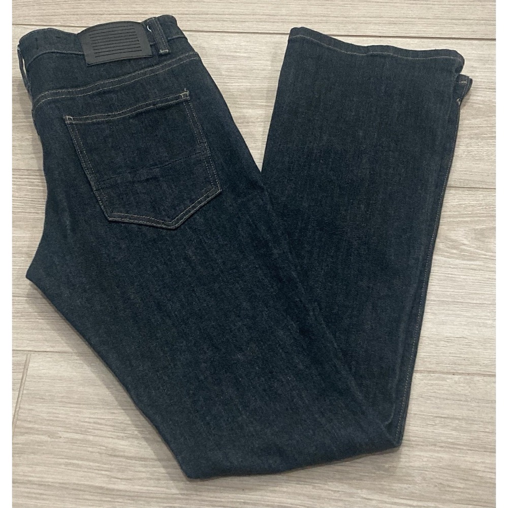 Serenade Jeans Mens 32 Slim Skinny Stacked Denim Pants Biker Stretch Flex Adult